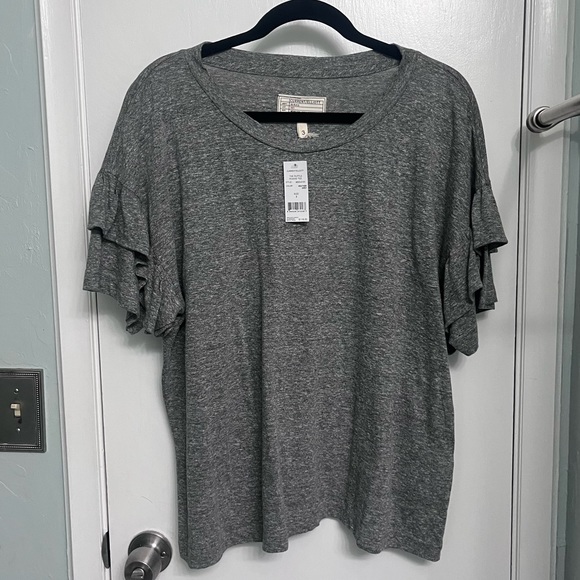 Current/Elliot - The Ruffle Roadie Tee - Picture 6 of 6